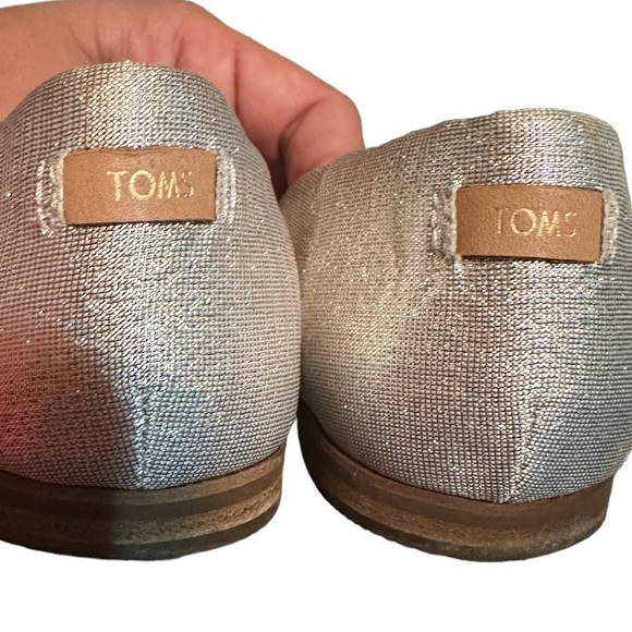 TOMS Jutti D'Orsay Tan SIZE 8.5 preowned great shape please review listing women - Picture 6 of 7